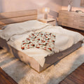 Dachshund Through The Snow - Plush Blanket