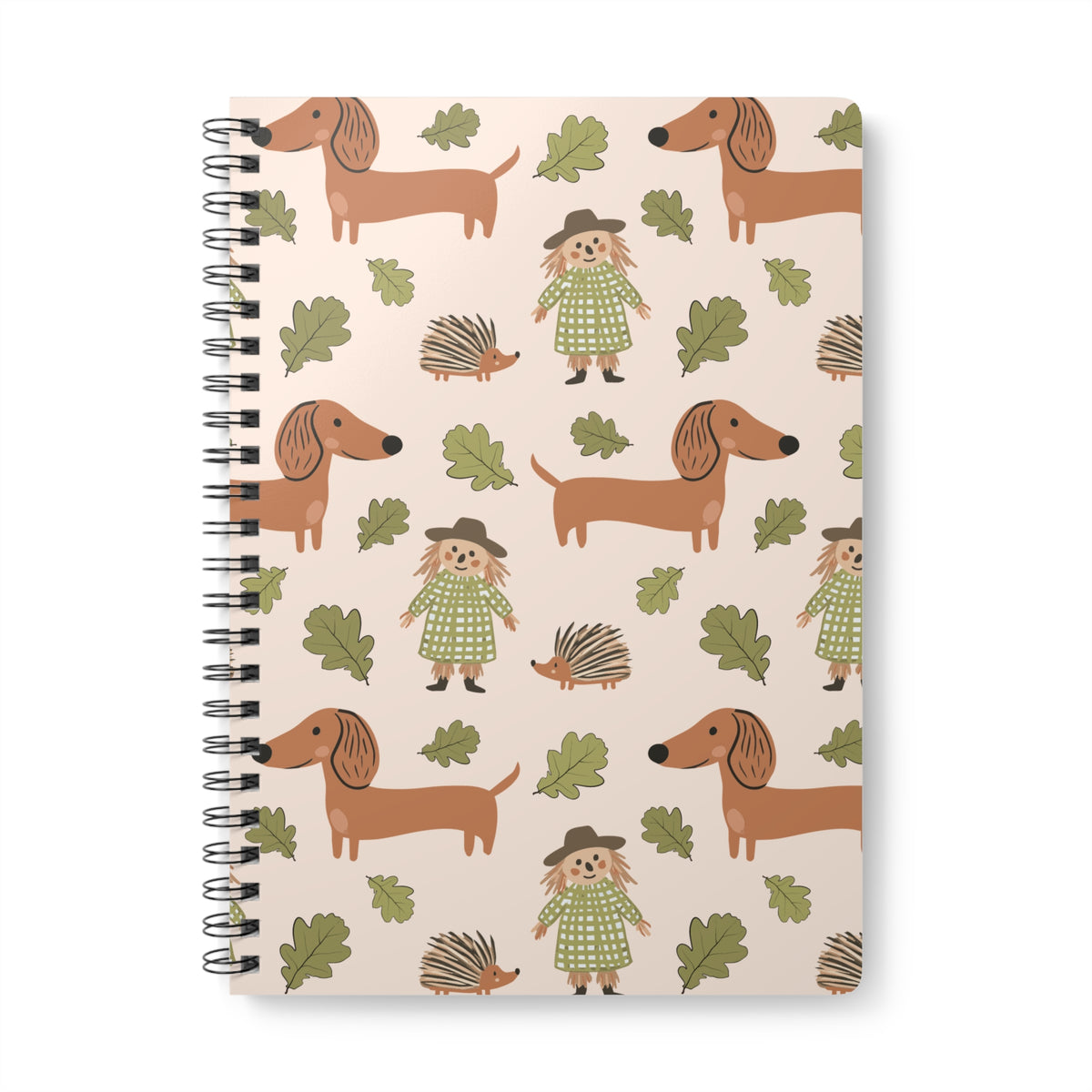 Scarecrows & Sausages - Spiral Notebook